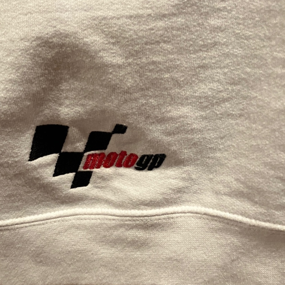 Red Bull, US Grand Prix - Laguna Seca-Moto GP-White Hoodie Sweatshirt - Picture 4 of 8
